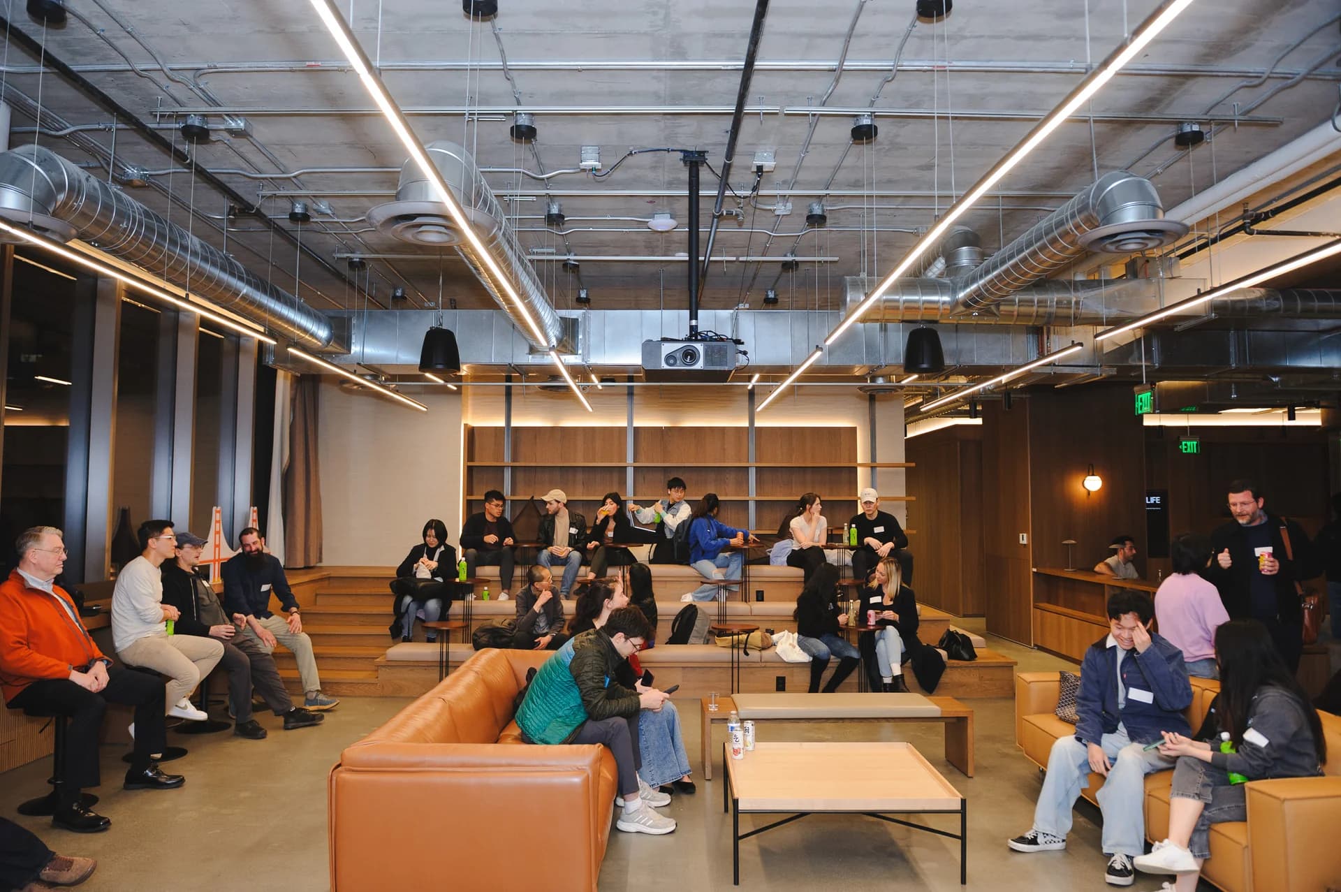 Global Builders Salon gathering at Global Builders Salon - AI Valley community event