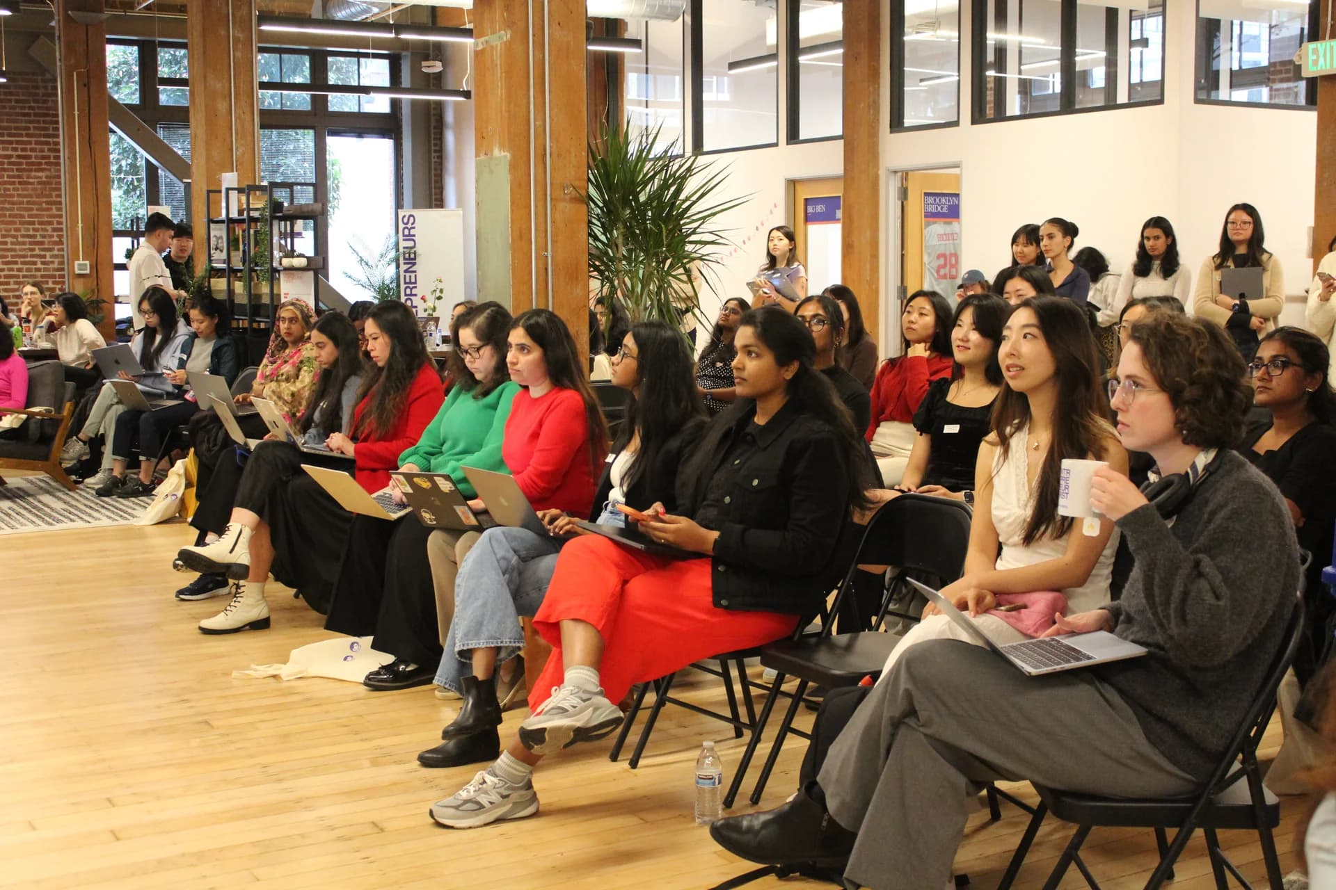 Teams collaborating at WIT Hack at Build What You Love Hackathon (WIT Hack) - AI Valley community event